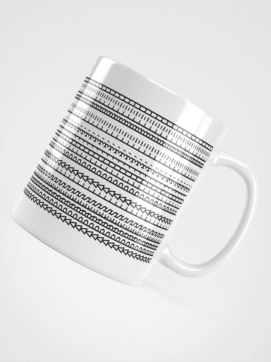 Mug Blanc Codé Zen - Après la Pluie, le Bleu - Cadeau Original product image (4)