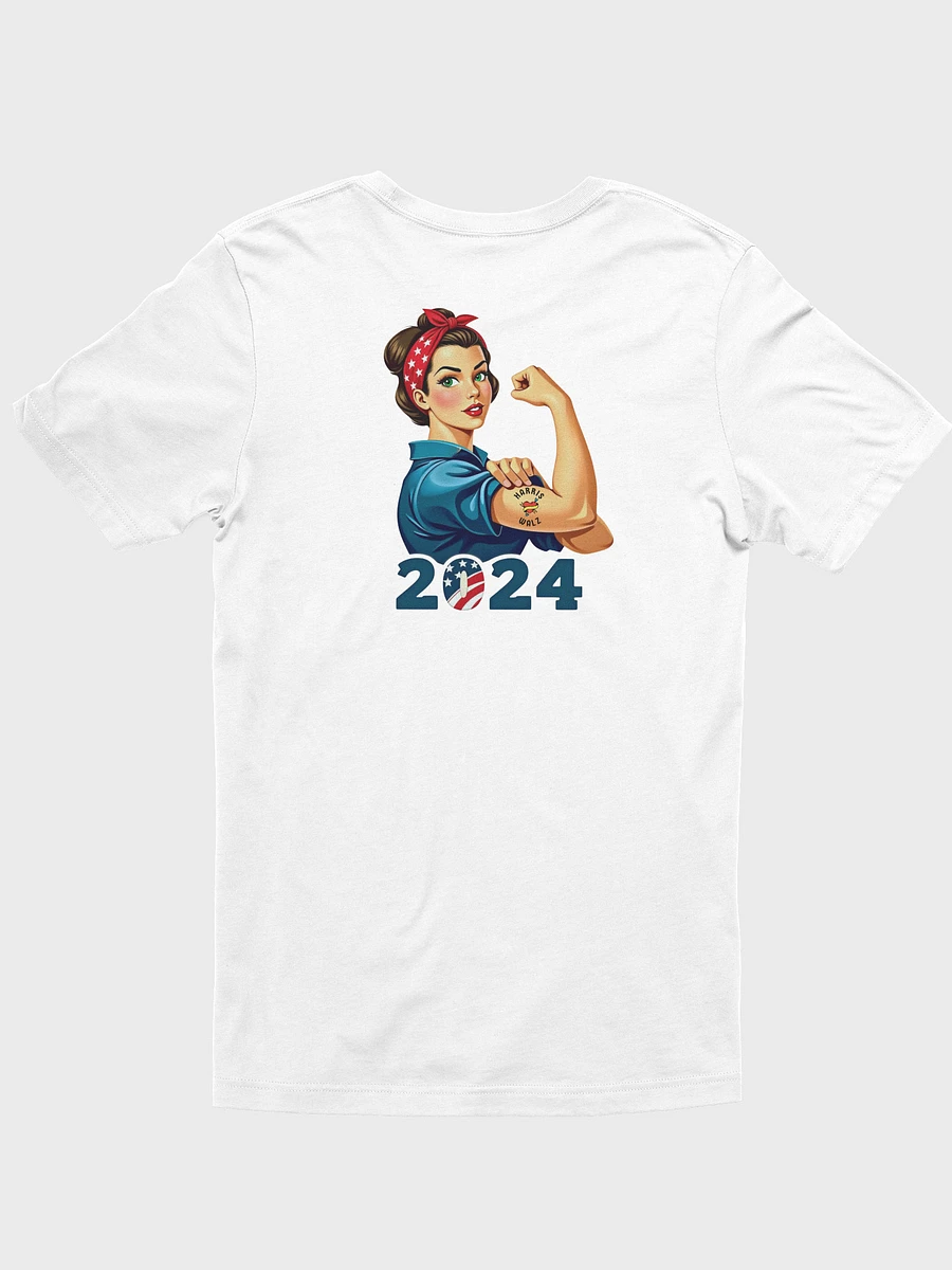 Harris Walz 2024 Rosie the Riveter Flex T-Shirt product image (4)