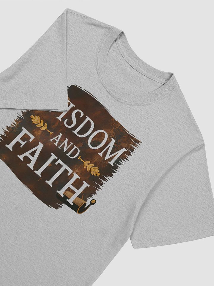 Wisdom and Faith Unisex T-Shirt product image (2)