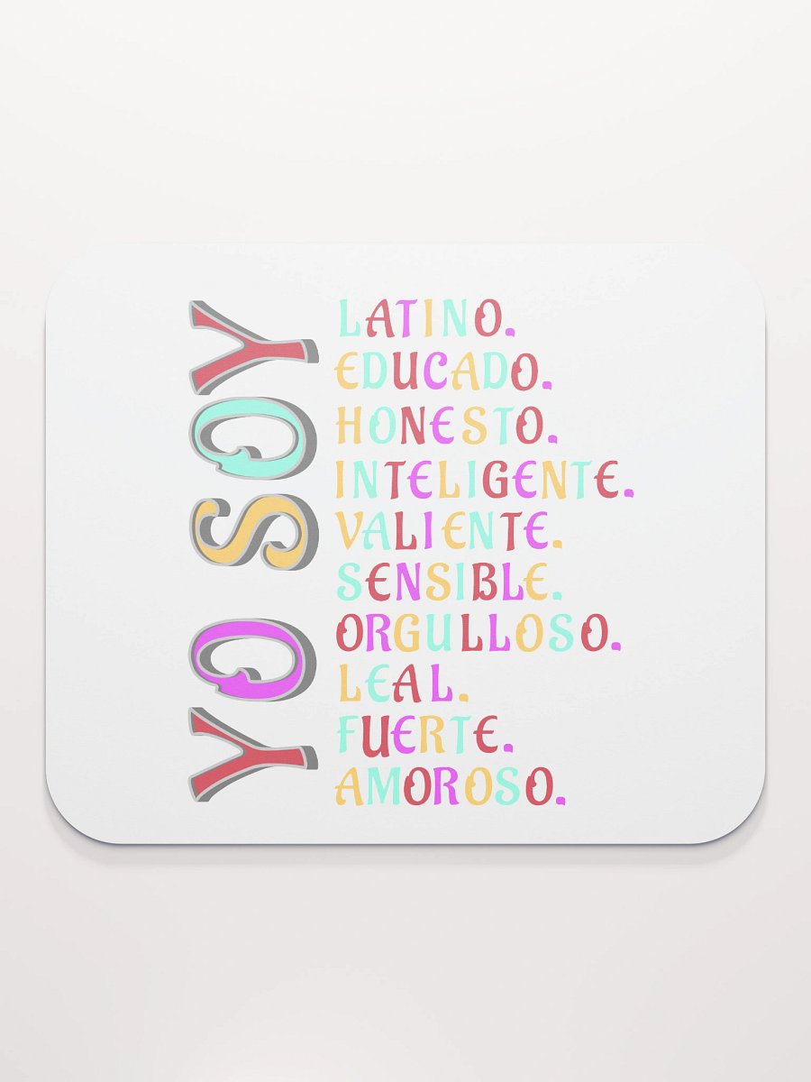 Yo Soy I Am Latino Pride Mouse Pad product image (2)