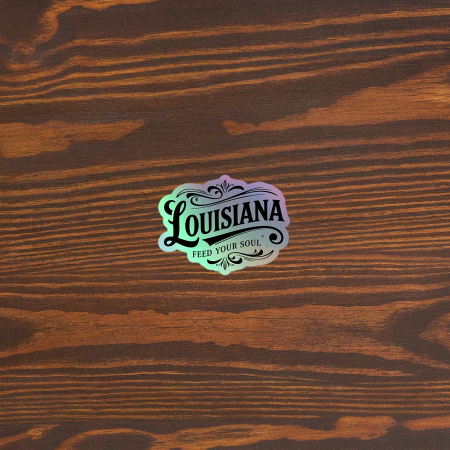 Louisiana Soul Kiss-Cut Holographic Sticker Sheet product image (5)