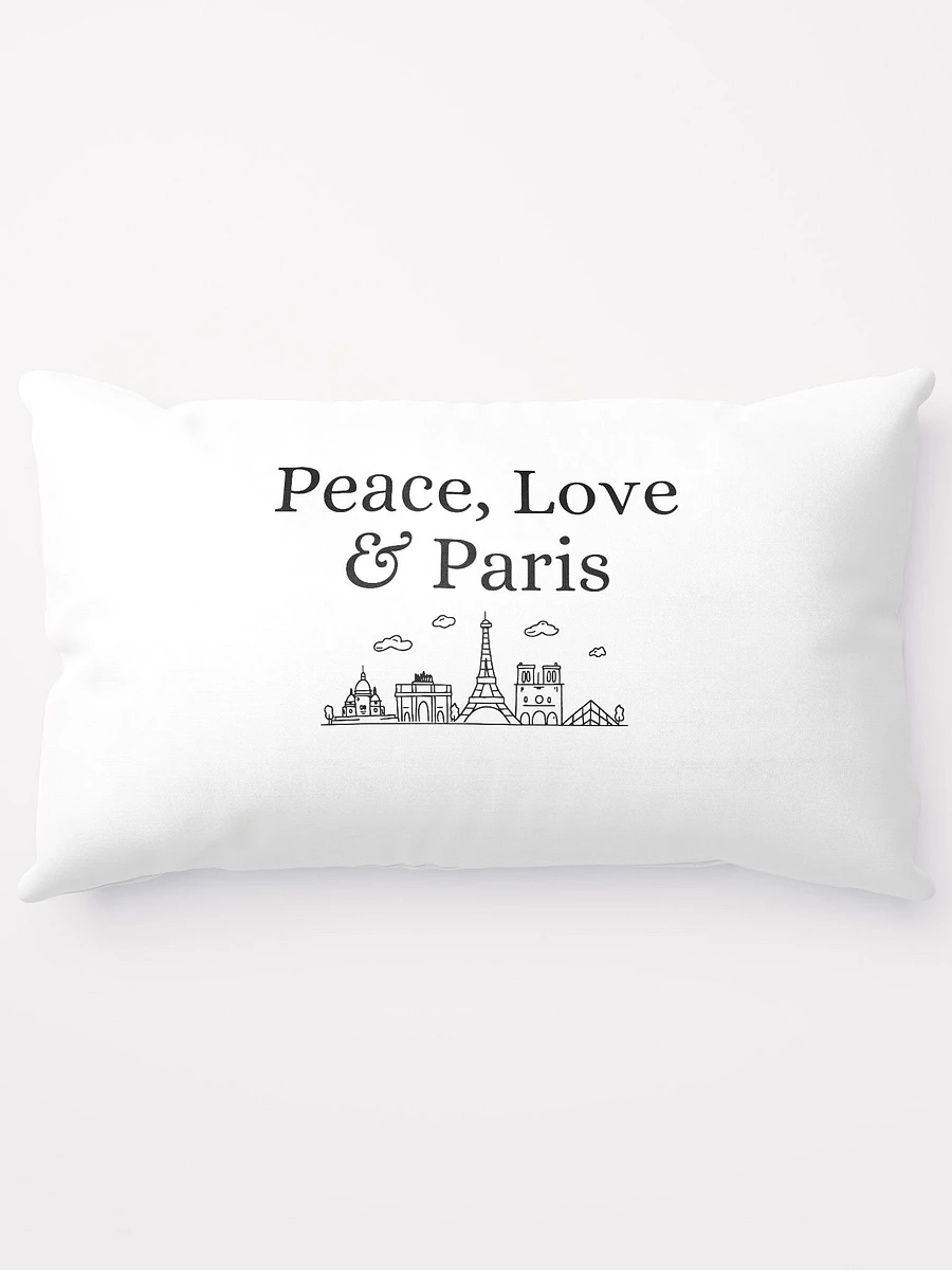 Peace, Love & Paris with Monuments Pillow product image (15)