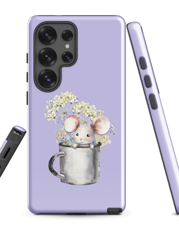 Mouse in a Tin Mug 🌸 Tough Case for ®Samsung product image (1)
