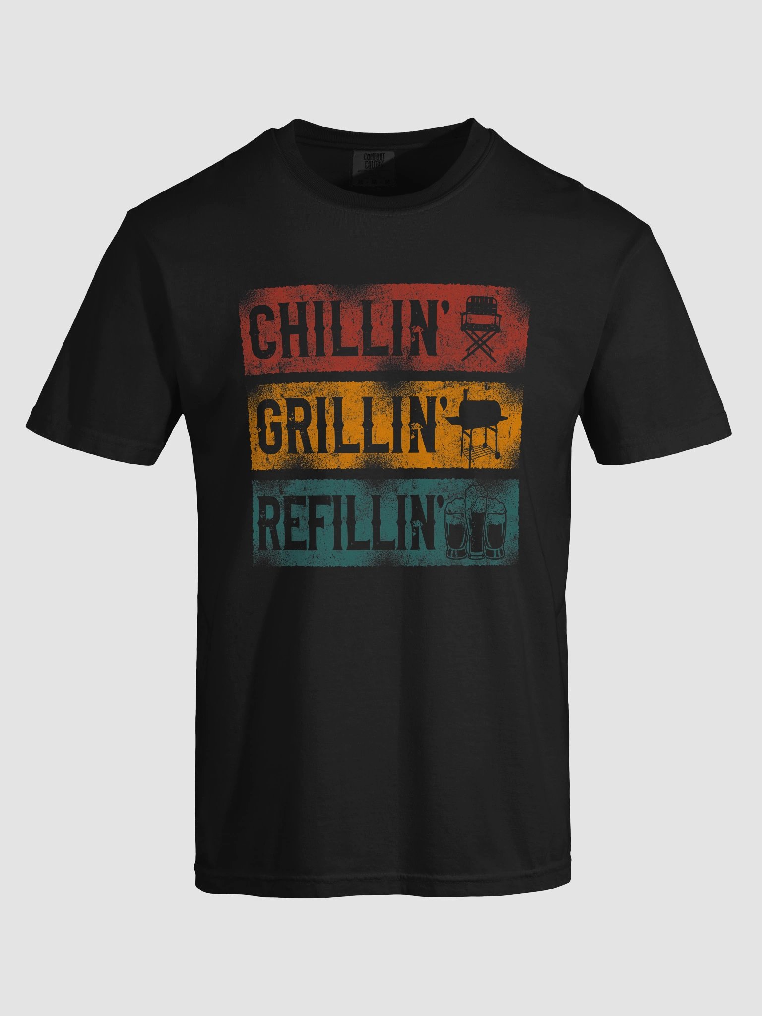Chillin' Grillin' Refillin' Graphic Tee product image (40)