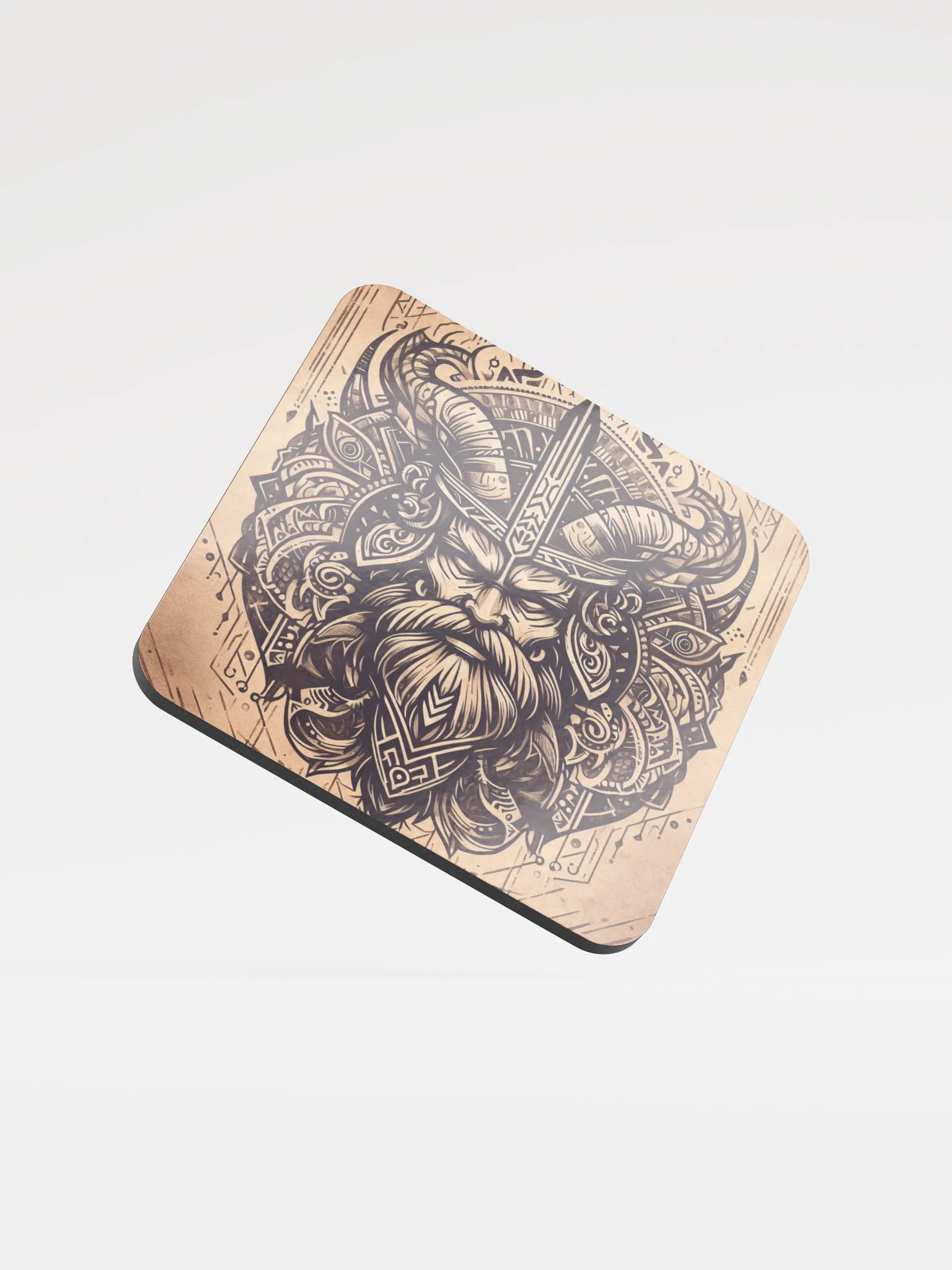 Viking Glass Drink Coaster product image (1)