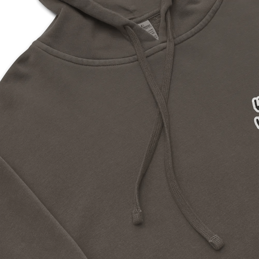 Habitual Instigator (L.C. bubble design) embroidered pigment hoodie product image (8)