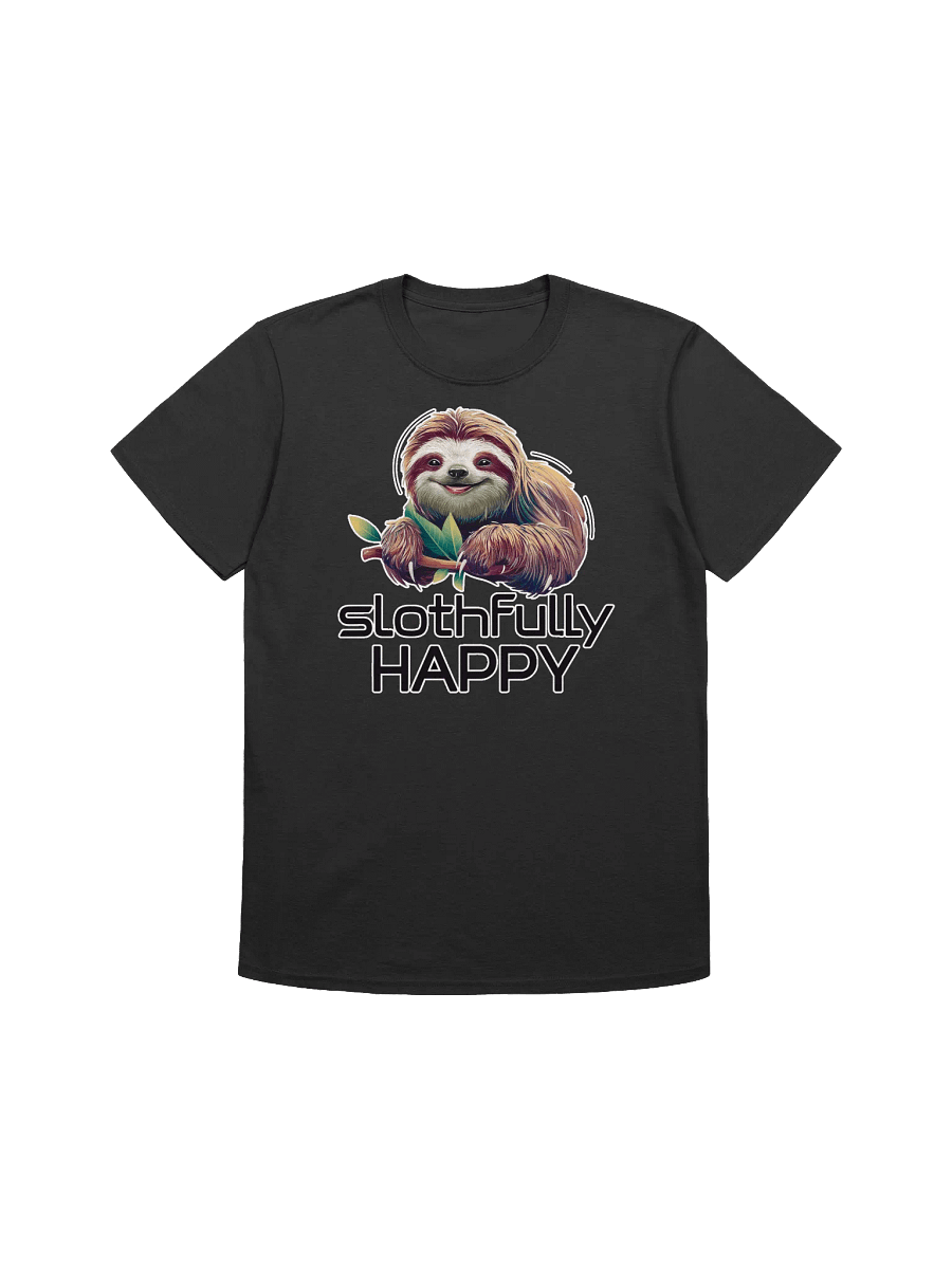Sloth Lover - Slothfully Happy T-Shirt product image (2)