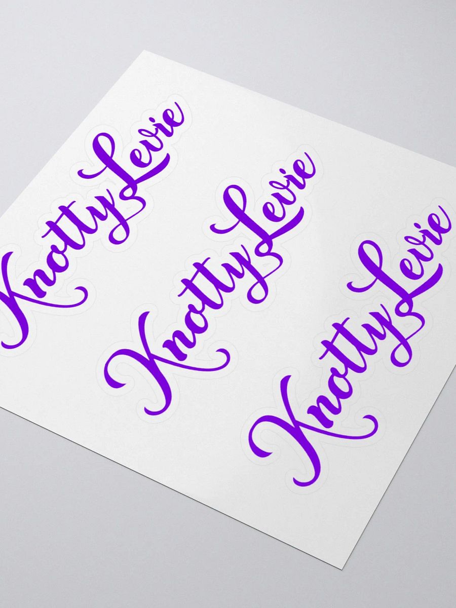 Knotty Levie Stickers product image (3)