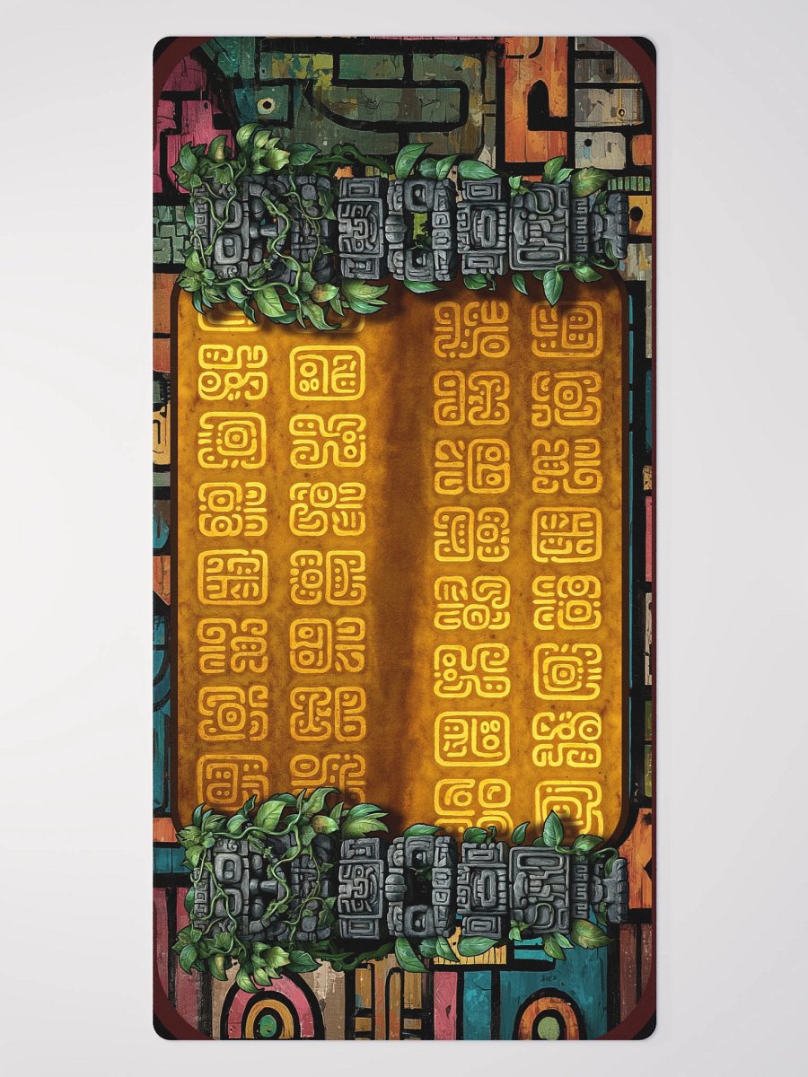 Ancient Temple Glyphs Gaming Mouse Mat product image (3)