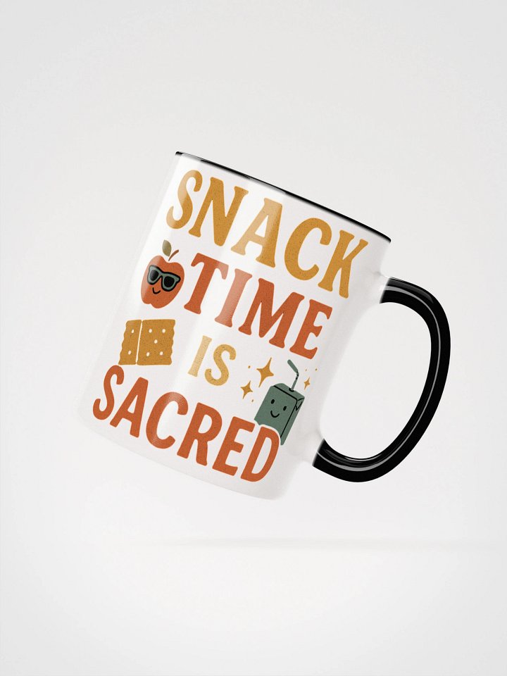 Snack Time Is Sacred Mug – Funny Teacher Gift for Snack Lovers product image (23)