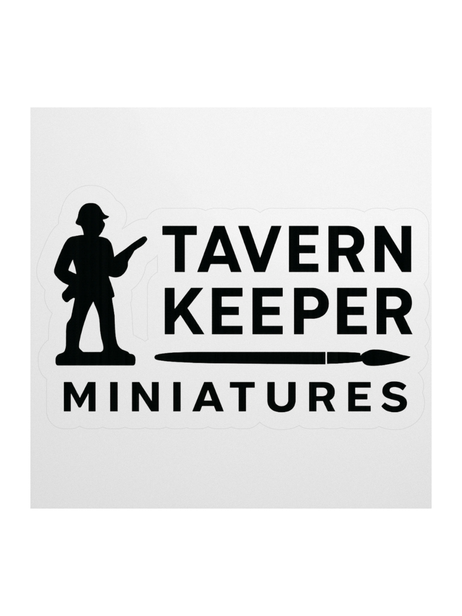 Tavern Keeper Miniatures Logo Sticker product image (1)