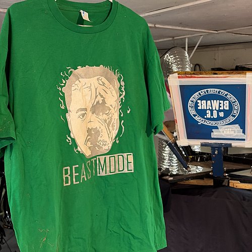 Got that shirt from them when I was on Finkel and Evergreen  Young dog said it’s official lol I know #Rock