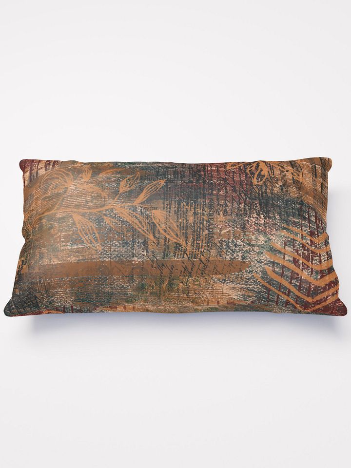 Grunge Design All-Over Print Basic Pillow Brown product image (1)