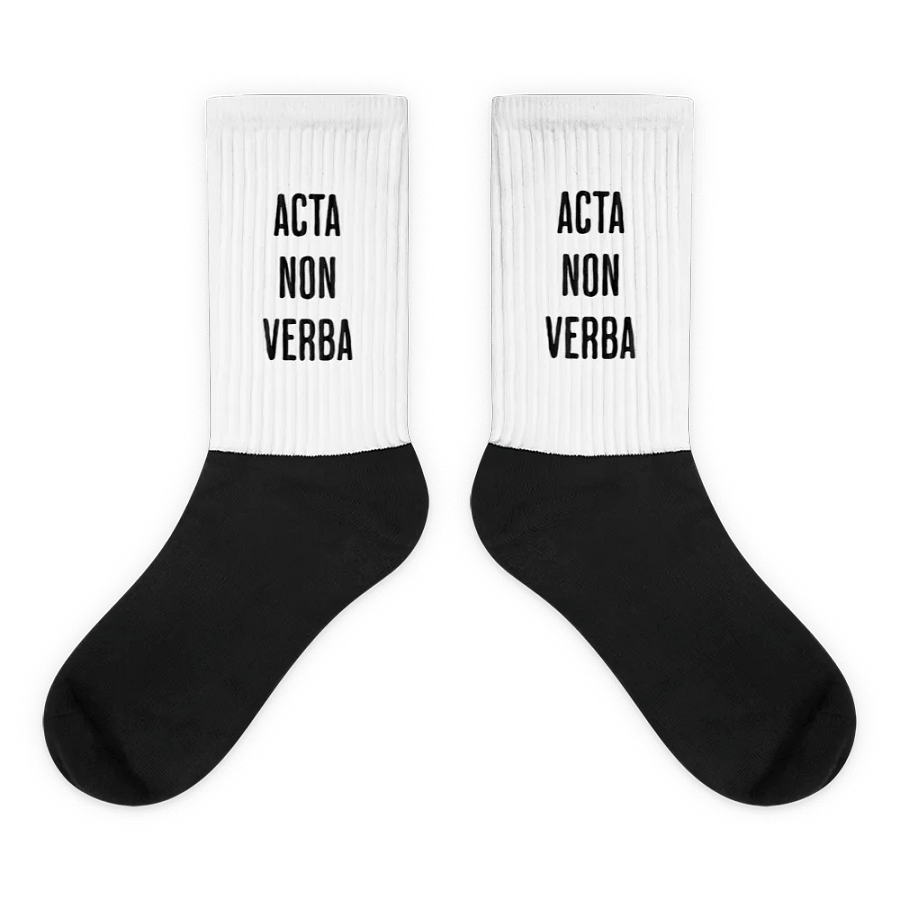 Acta Non Verba Socks product image (3)