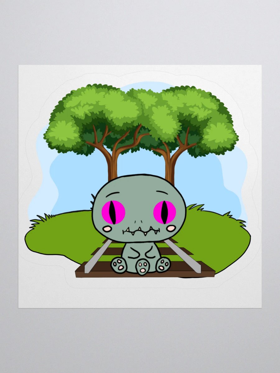 Tripod the Enfield Monster Cryptikids Sticker product image (1)
