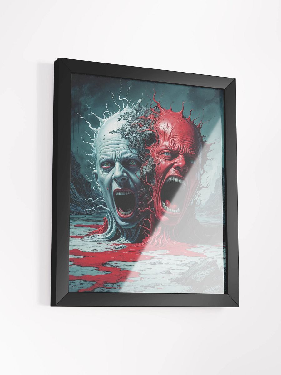 The Split of Suffering Framed Print product image (16)