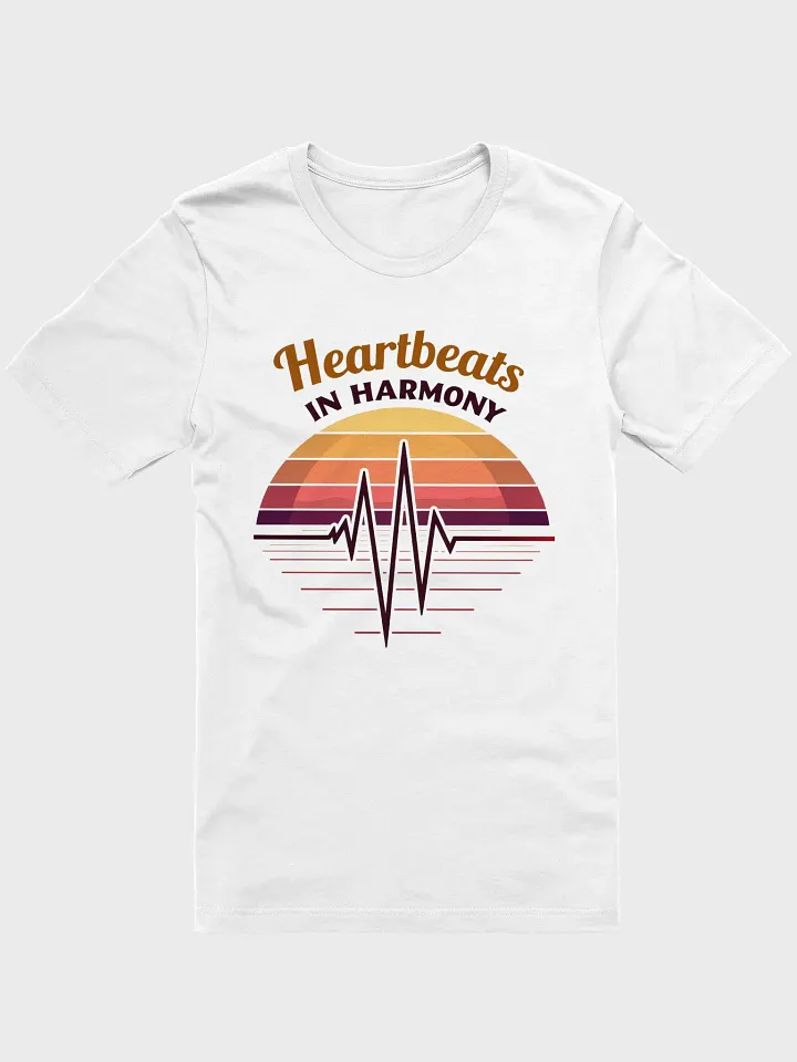 Sunset Harmony Heartbeats T-Shirt product image (3)