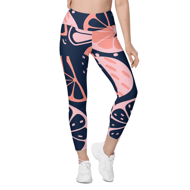 Citrus Slice Delight Leggings product image (1)