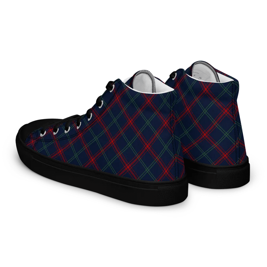 Lynch Tartan Men's High Top Shoes product image (9)