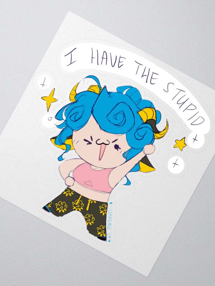 Stupid Sticker product image (2)