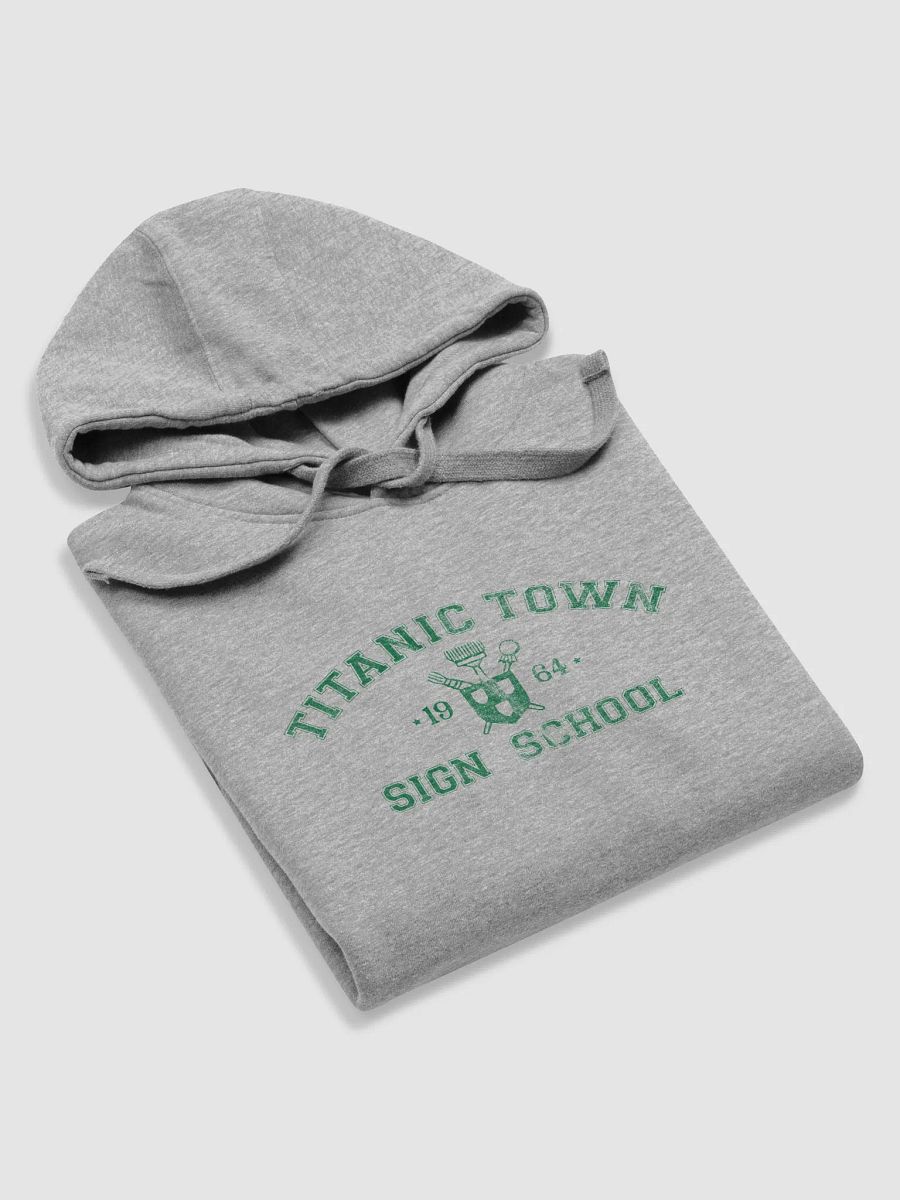 Hoodie - Campus - Green Lettering product image (5)