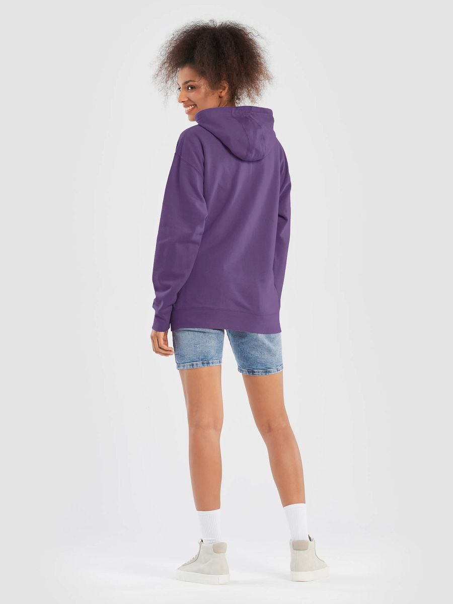 Plain Color Purple Hoodie product image (4)