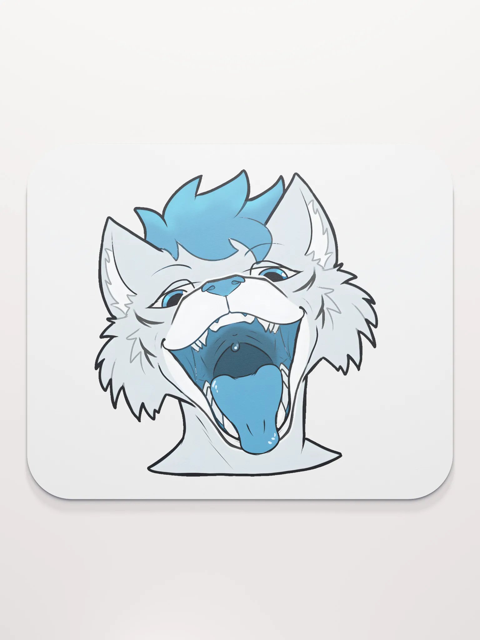 Tiger2Maw Mousepad - White product image (2)