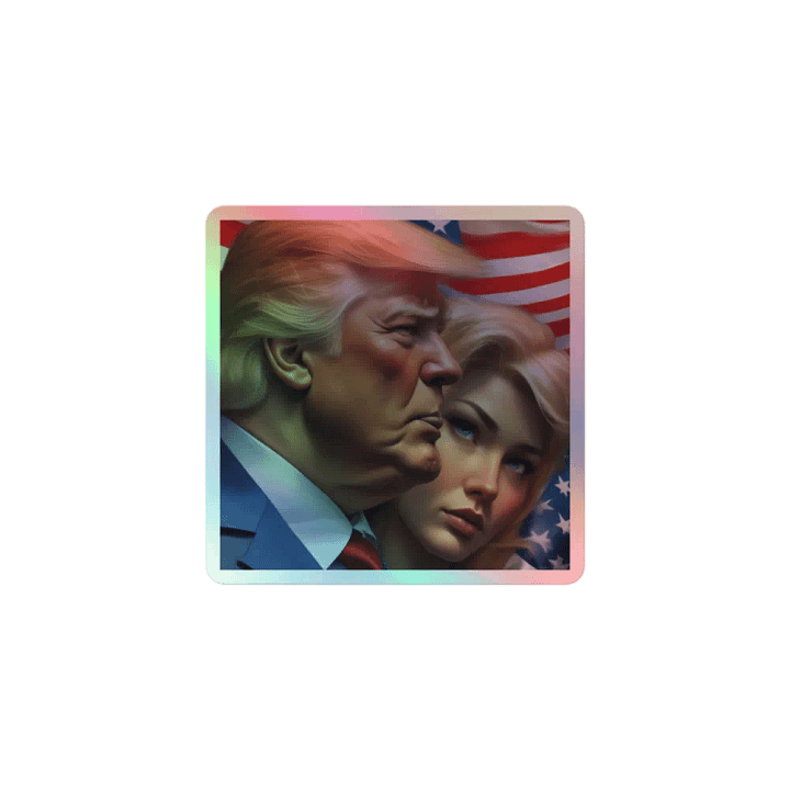 Fatherly Inspiration Holographic Sticker product image (1)