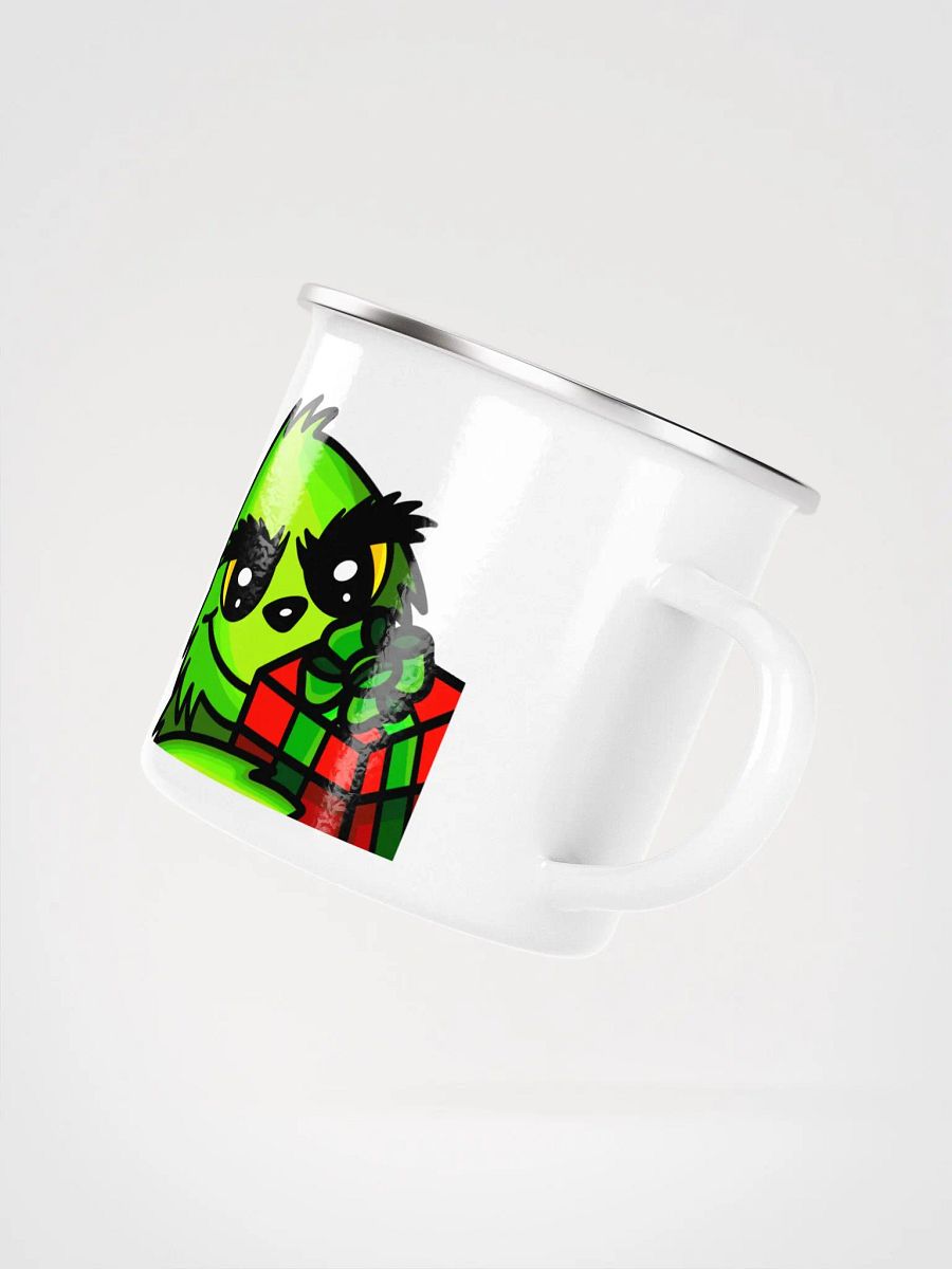 XMAS CHEER + GRINCH GIFT ENAMEL MUG product image (2)