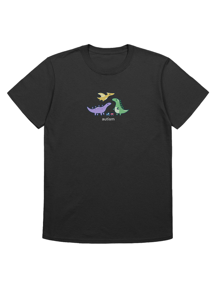 Autism Dinosaur Shirt ⚫ product image (1)