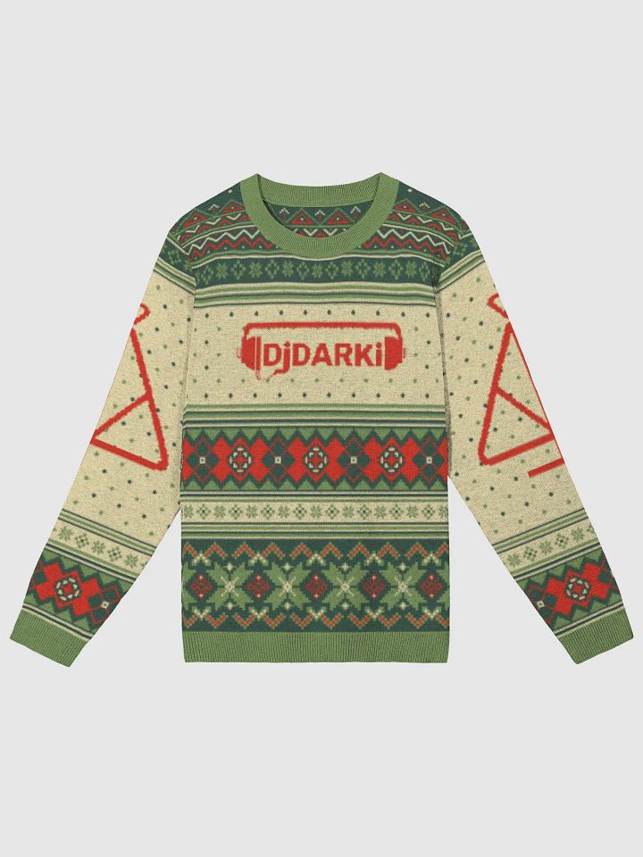 Geometric Glow Knitted Crewneck (Djdarki) product image (5)
