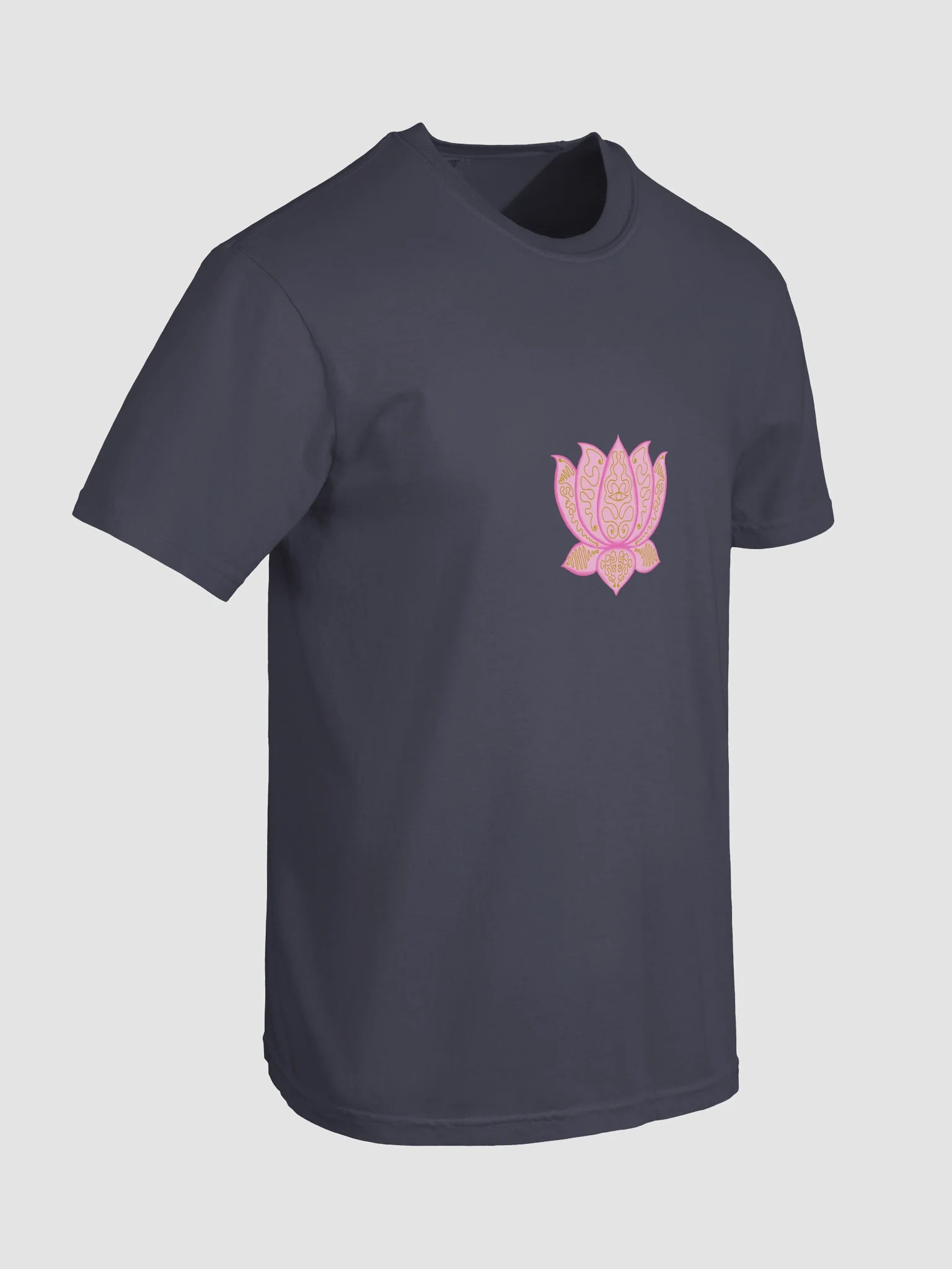 Golden Lotus Symmetry T-Shirt product image (8)
