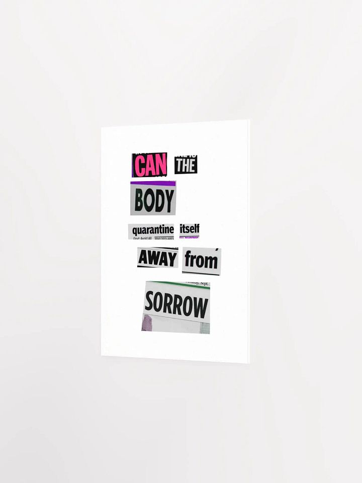 Sorrow Art Print product image (6)