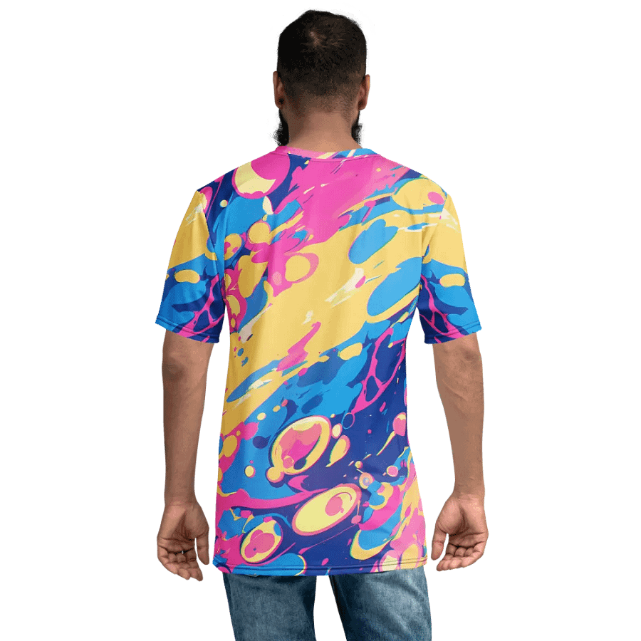 Vibrant Splash Men's T-Shirt product image (7)