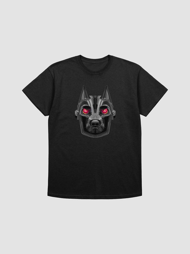 Armor Dog, Black T-Shirt with Large Print product image (1)