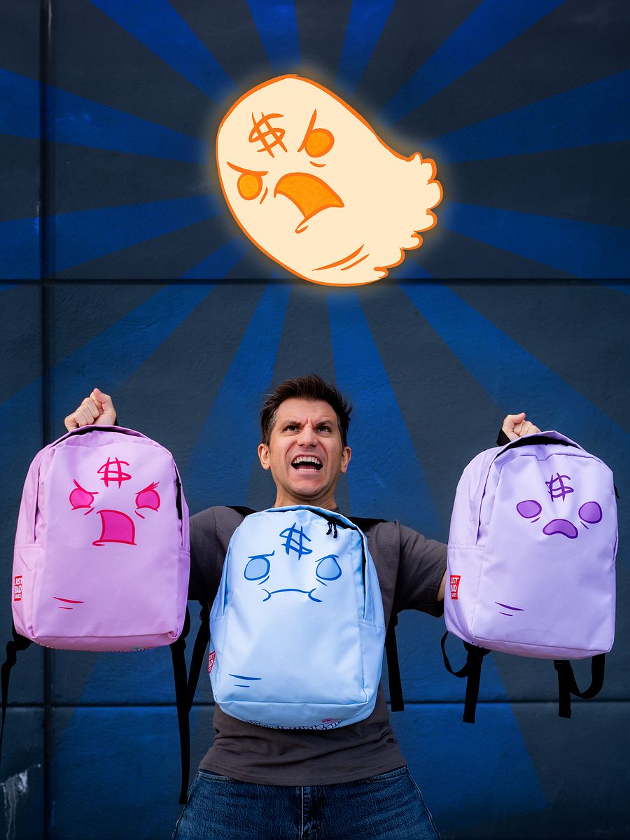 Pink Money Ghost Backpack product image (5)