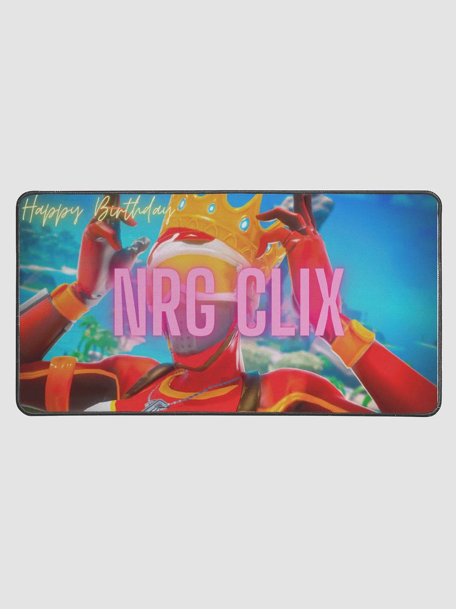 NRG Clix Happy Birthday Desk Mat - Collab product image (1)