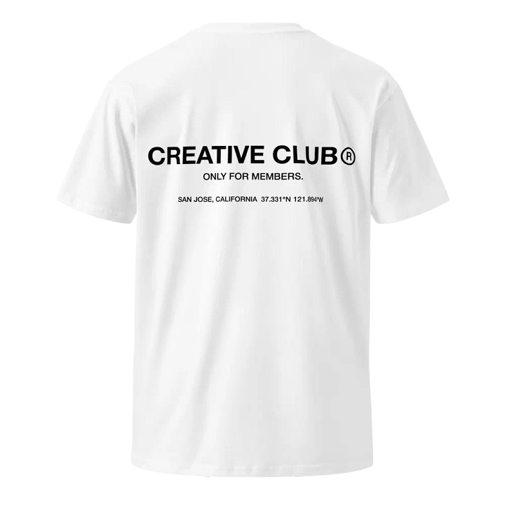 Creative Club White T-Shirt product image (2)