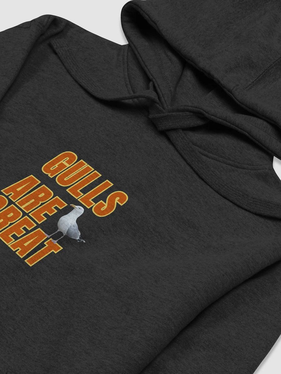 GULLS ARE GREAT Hoodie with Orange & Yellow Text product image (22)