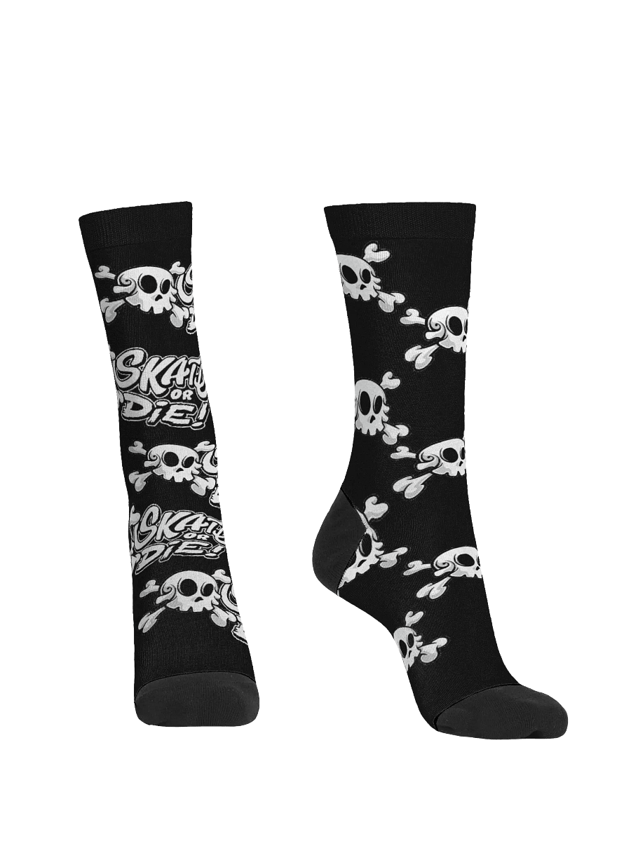 Skate Or Die! Crew Socks Men's product image (4)