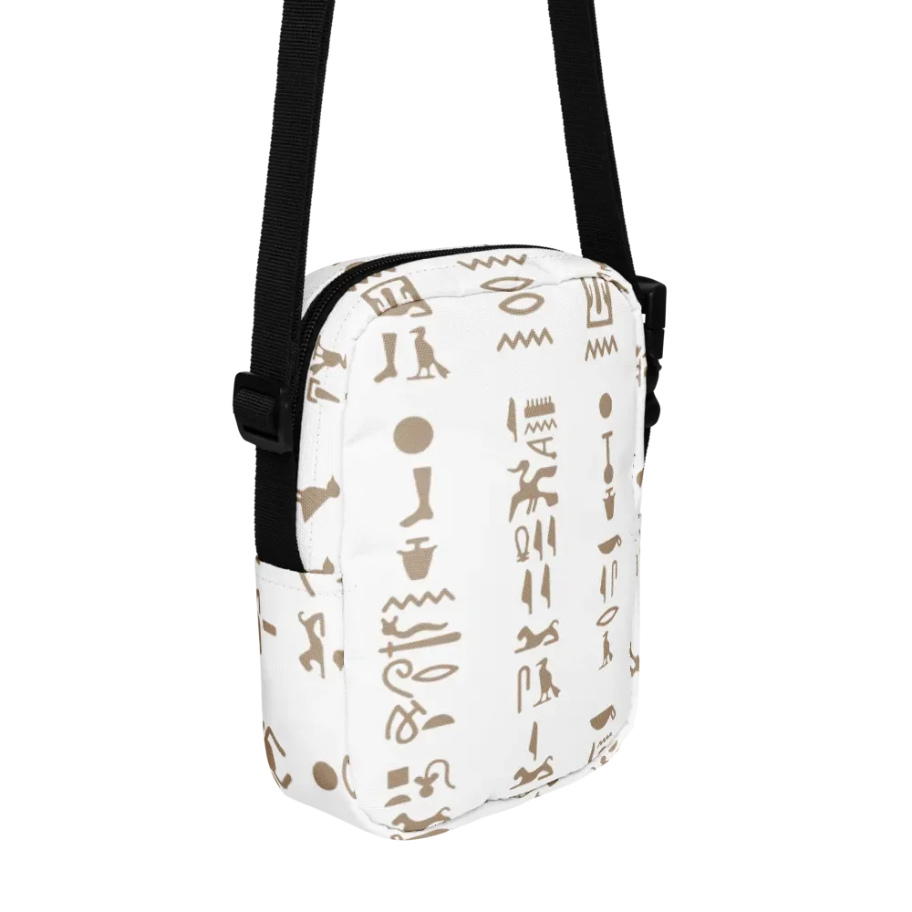 Isis Hieroglyphs All-Over Print Crossbody Bag product image (3)