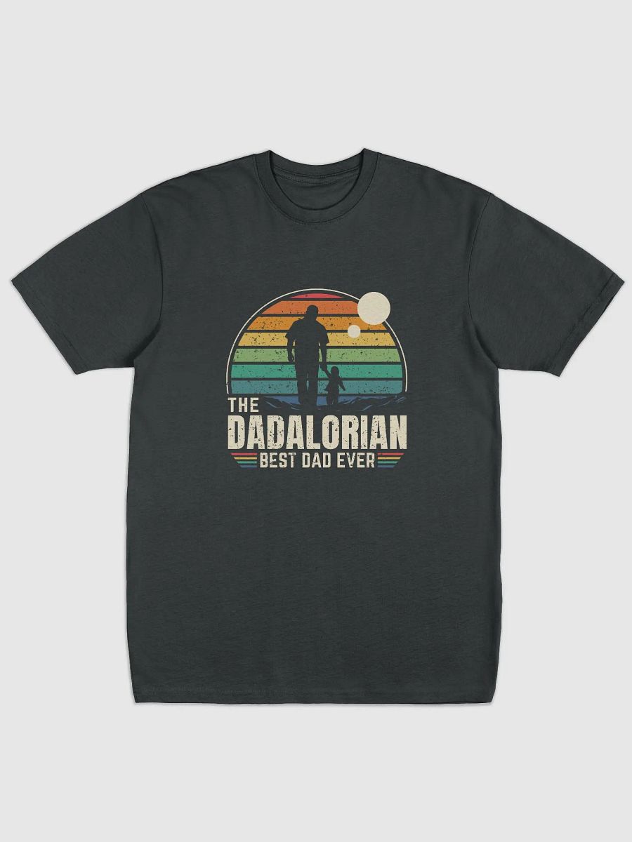 Sunset Dadalorian Best Dad Ever Tee-shirt product image (2)