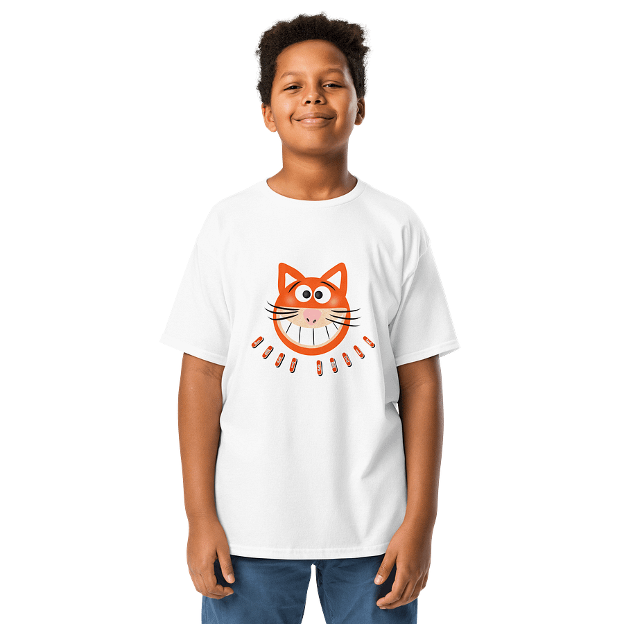Just Smile Kids' Cartoon Cat Tee product image (61)