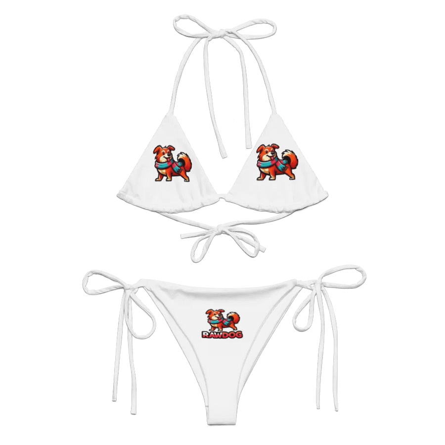 RawDog All-Over Print Recycled String Bikini product image (1)