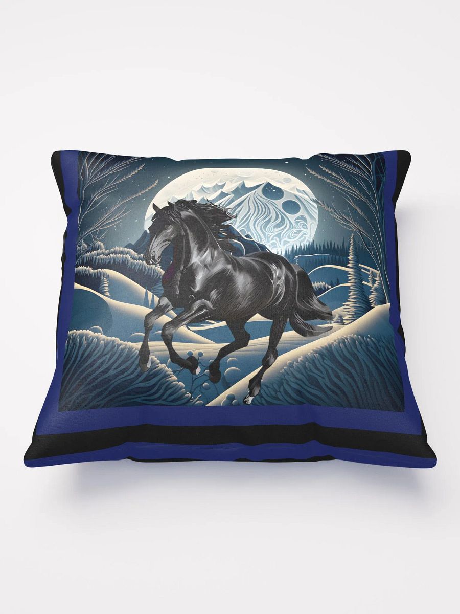 Blaack Horse With Moon product image (1)