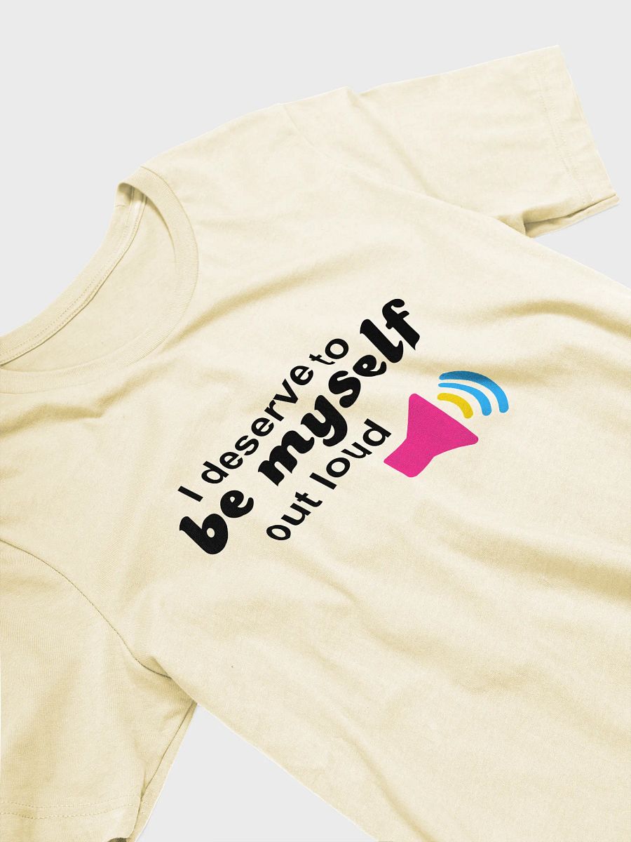 be myself out loud pansexual t-shirt product image (3)