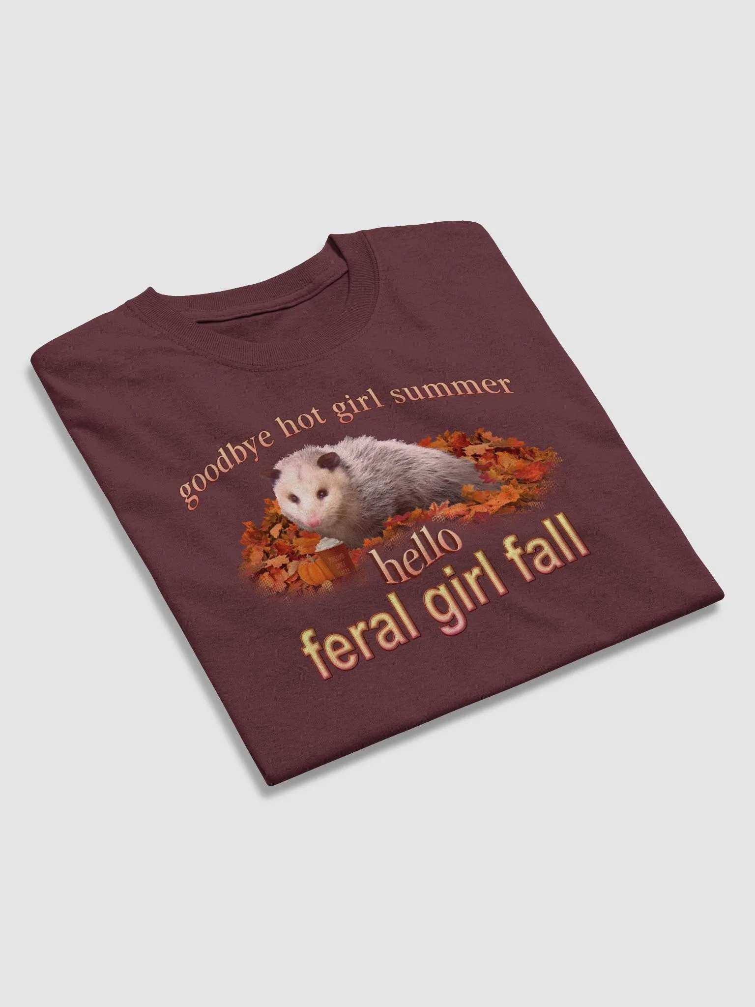 Feral Girl Fall T-shirt product image (3)