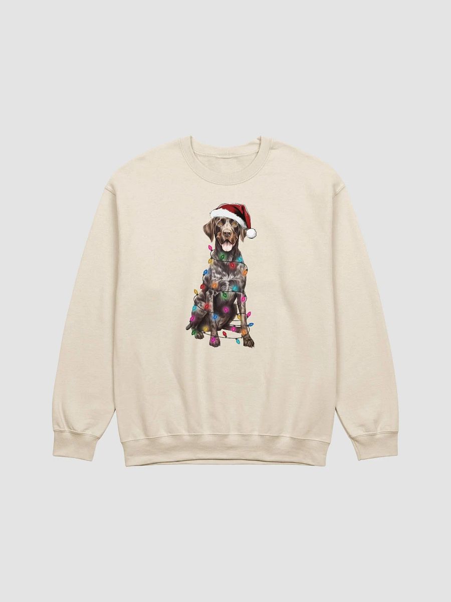 Funny German Shorthaired Pointer Christmas Sweatshirt for GSP Paw-rents product image (18)