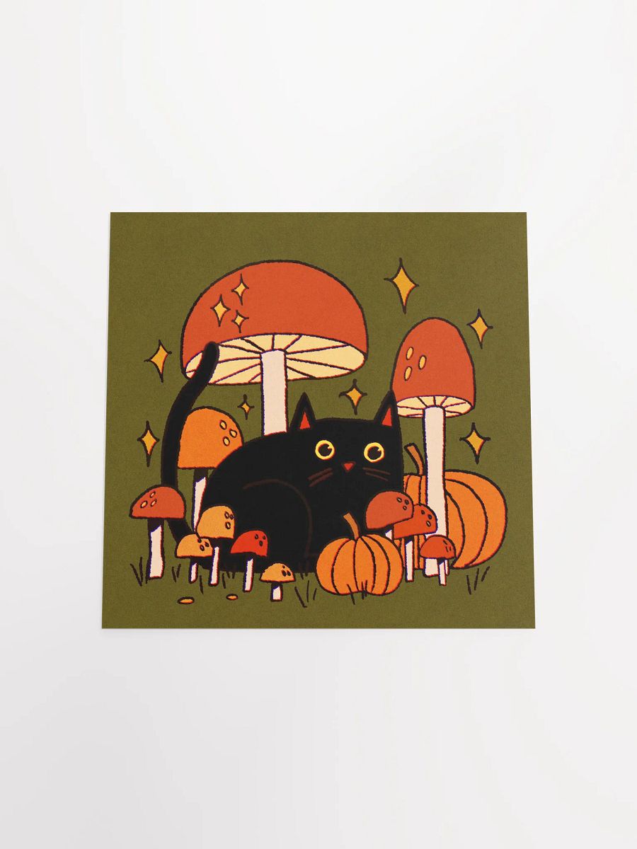 Pumpkin Cat Print product image (5)