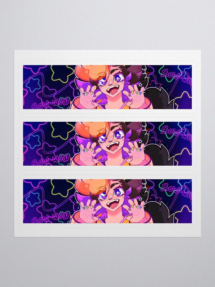 Wawa BOW-WOW Banner Sticker product image (1)